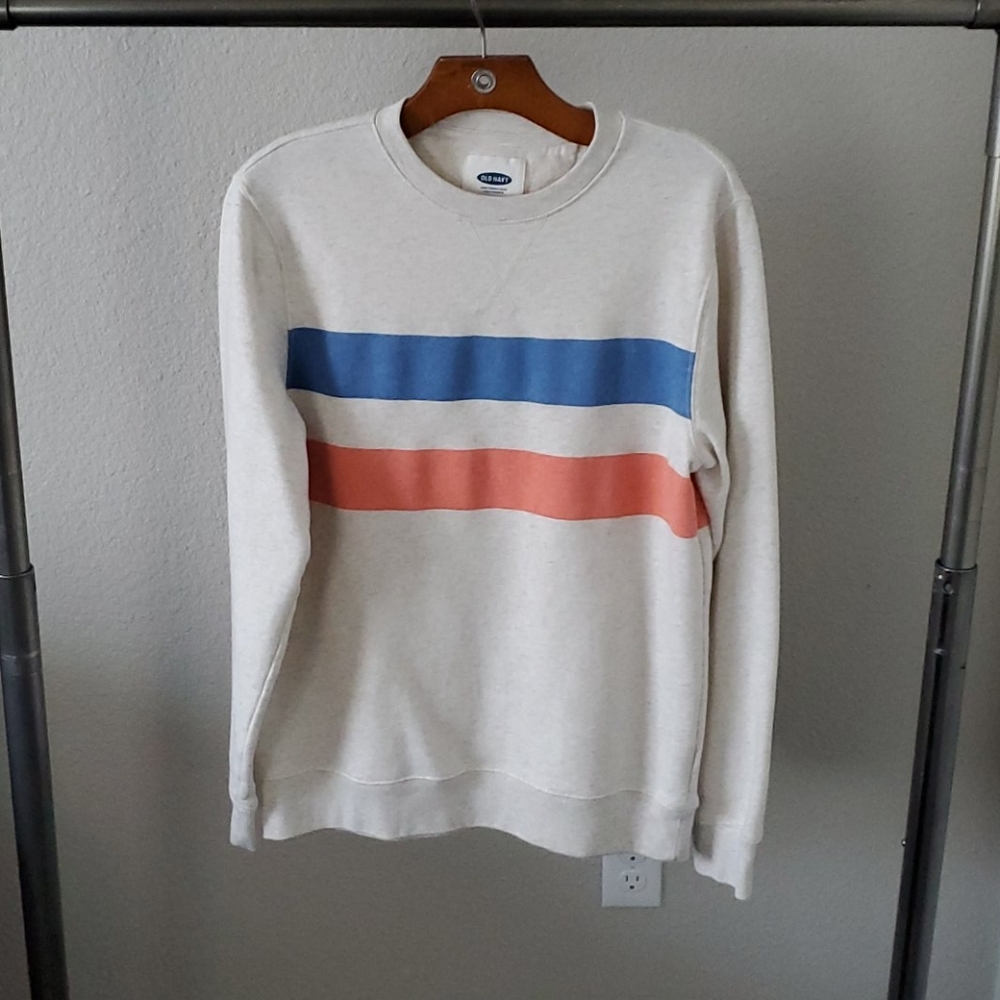 Men's crew neck sweatshirt